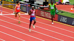 World Championships: Nathaniel races to men’s 400m hurdles semi finals