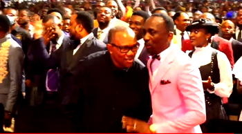Boost for ‘Obedients’ as massive congregation receives Peter Obi at Enenche’s Dunamis [Video]