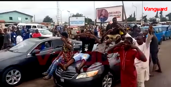 VIDEO: Jubilation in Osun as PDP’s Adeleke beat Gov Oyetola to emerge gov-elect