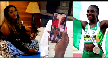 Tiwa Savage puts up surprise video call to celebrate Tobi Amusan