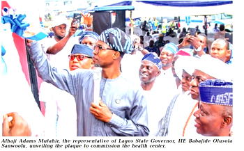 COMMISSIONING OF NASFAT IKORODU HEALTH CENTER: We shall continue to promote people’s well-being — Onike, Chief Missioner