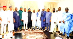 Tinubu leaves Osun, meets APC speakers in Abuja