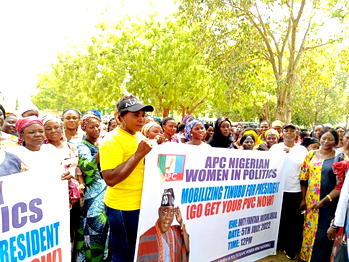 2023 Presidency: APC women mobilise support for Tinubu, demand VP slot