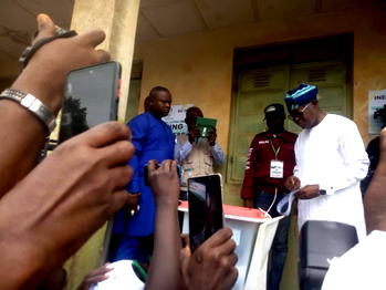 Osun election: Governor Oyetola casts his vote