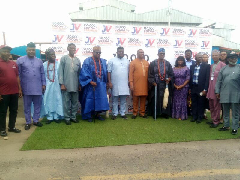 Cocoa Johnvents Industries Ltd, empowers 150,000 Cocoa farmers
