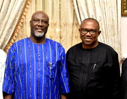 2023: Your time is not now, Dino Melaye counsels Peter Obi