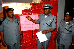 FOU Zone B seize SUVs, rice, offensive medicaments