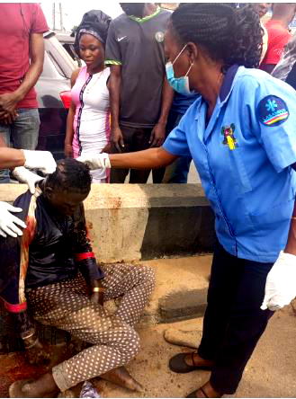 LASEMA rescues accident victim