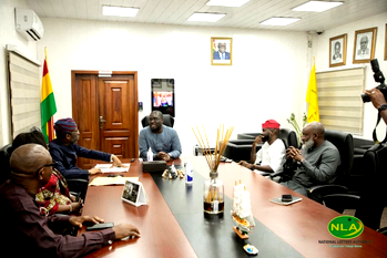 Gbajabiamila, Elrae Technologies visit Ghana over plan to establish Nigerian National Game