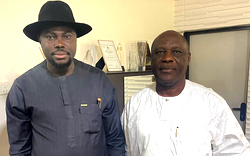 Uba Michael visits Orubebe as he becomes Delta APC Guber campaign DG
