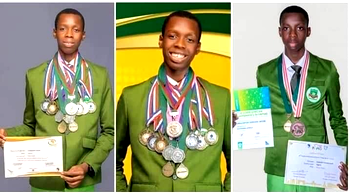 Accolades as Nigerian genius kid conquers US, Germany, others in Mathematics competitions
