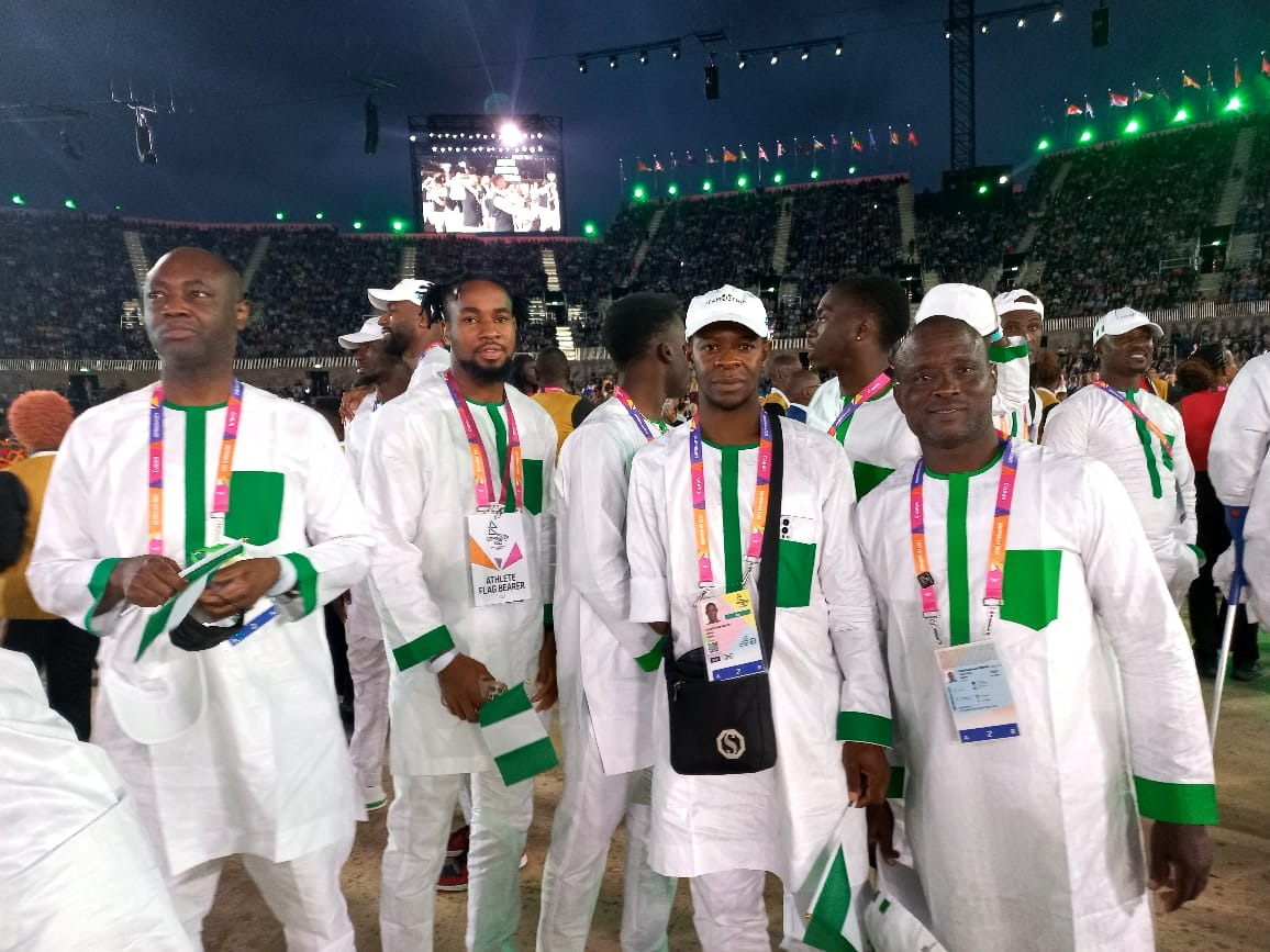 Commonwealth Games: colourful, optimistic Team Nigeria impresses at opening ceremony