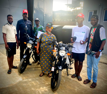 Oshodi-Isolo: Laja Adeoye empowers young entrepreneurs, asks youths to shun social vices