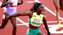 World Championships: Jackson completes set of medals with 200m gold in Oregon