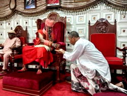 Dafinone joins Okpe monarch to mark 16th coronation anniversary