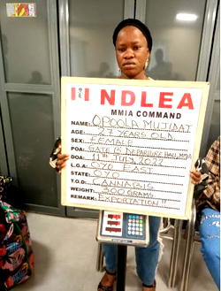 NDLEA nabs drug queen with narcotics at Lagos Airport