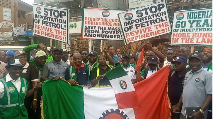 Breaking: Nlc Fulfils Promise, Protests Against Fuel Hike, Asuu Strike 