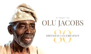 Encomiums pour in for Olu Jacobs at 80