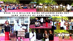 I’m called to help the needy, says Prophet Fufeyin as he splashes N13.4m on less-privilege Nigerians