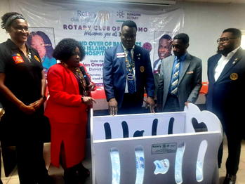 Rotary Club gifts 25 baby cots to Lagos maternity hospital
