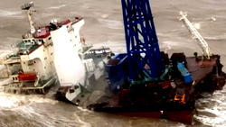 China retrieves dozen bodies after Typhoon Chaba sinks ship southwest of Hong Kong