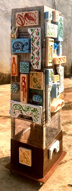 Adeyemi’s Lagos waste art intervention