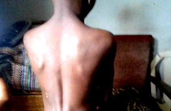 Woman allegedly flogs minor with electric cable for losing N1000