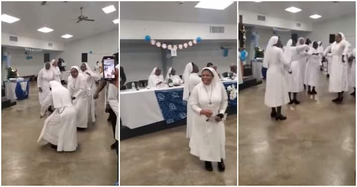 Viral video of Reverend Sisters vibing to Kizz Daniel's Buga