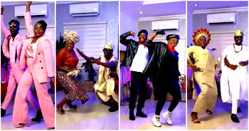 Have you replaced JJC? Fans question Funke Akindele over 45th birthday dance video with another man