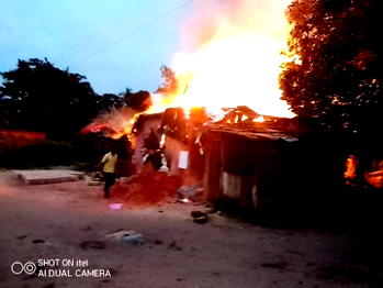 Gunmen set ablaze houses, shops in Imo [Photos]