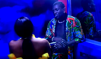 BBNaija’s Chomzy to Hermes: You’re asking me to date you cuz Allysn said no to you [VIDEO]
