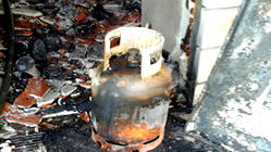 Gas cylinder explosion destroys multi-million naira goods in Calabar market