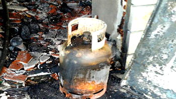 Gas cylinder explosion destroys multi-million naira goods in Calabar market