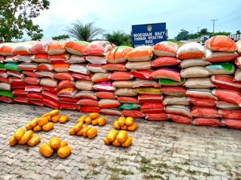 Navy hands over 627 bags of smuggled rice, Indian hemp to Customs, NDLEA