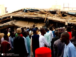 Many trapped, 3 rescued as three-storey building collapses in Kano