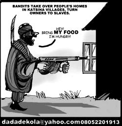 Bandits: ‘Bring my food’; house owner: ‘Make I add PVC?’