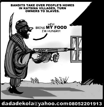 Bandits: ‘Bring my food’; house owner: ‘Make I add PVC?’