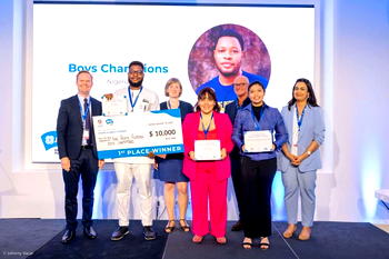 Nigerian student becomes first African to win 108-year-old award, gets $10,000