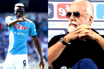 Napoli President vows not to buy African players unless they agree not to play AFCON     