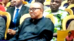 Trending video: Massive crowd cheers Peter Obi in RCCG