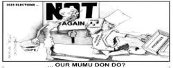 Cartoon: ‘Our mumu don do?’