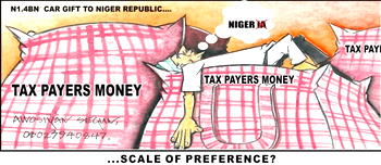 Cartoon: Niger State, Niger Republic mix-up