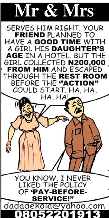 Mr & Mrs: He’s currently in coma after that slip