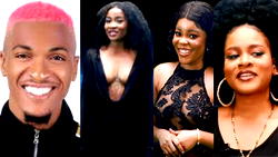 BBNaija S7: Ladies man, Groovy kisses Phyna, causes fight between Chichi, Ilebaye on dancefloor [Videos]