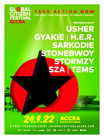 Global Citizen marks 10th anniversary with festival in New York, Accra