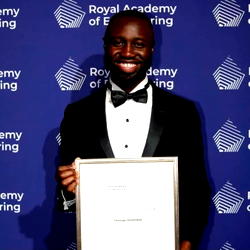UK-based Nigerian wins Sir George Macfarlane medal for overall young engineer