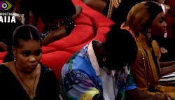 BBNaija: Mixed reactions as Biggie merges housemates [Video]