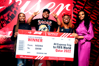 Budweiser Gives Free Ticket to World Cup at BudX Lagos Concert, unveils World Cup Ticket Promo