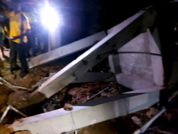 Two children die as 2 storey building collapses in Lagos