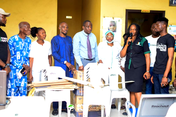 NGO donates fans, chairs to Bola Tinubu health centre